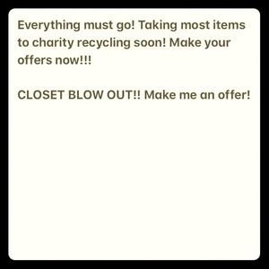Closet Clear Out Countdown!